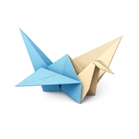 Origami Paper 3D icon