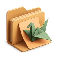 Origami Paper Folder 3D icon