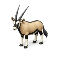 Amber Oryx 3D icon