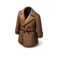 Overcoat 3D icon