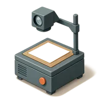Overhead Projector 3D icon