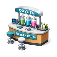 Oxygen Bar 3D icon