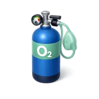 Oxygen Tank 3D icon