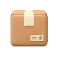 Package 3D icon