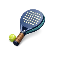 Blue Padel 3D icon