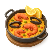 Paella 3D icon