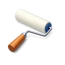 Paint Roller 3D icon