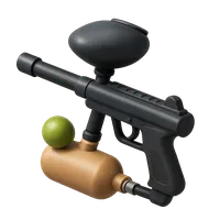 Paintball Marker 3D icon