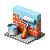 Painted Wall 3D icon