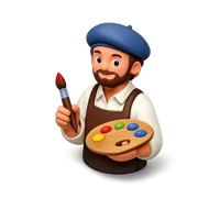 Painter 3D icon