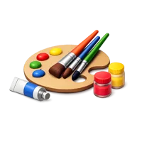 Painting Set 3D icon