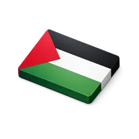 Palestine Flag 3D icon