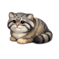 Pallas Cat 3D icon