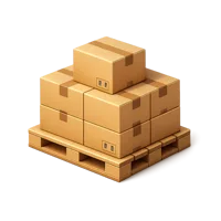 Pallet Stack 3D icon