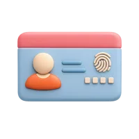 PAN Card 3D icon