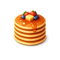Pancake Stack 3D icon