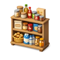 Amber Pantry 3D icon