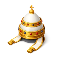 Papal Tiara 3D icon