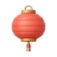 Paper Lantern 3D icon