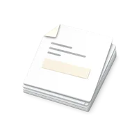 Paper 3D icon