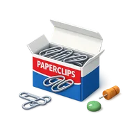 Paperclip Box 3D icon