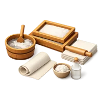 Brown Papermaking 3D icon