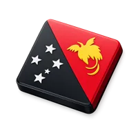 Papua New Guinea Flag 3D icon