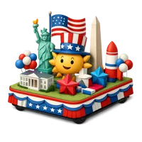 Parade Float 3D icon
