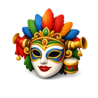 Parade Mask 3D icon