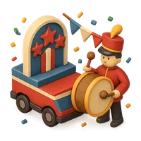 Parade 3D icon