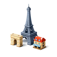 Paris 3D icon