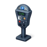 Parking Meter 3D icon