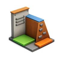 Parkour Wall 3D icon