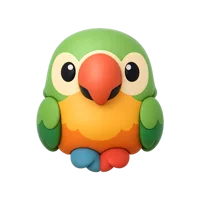 Parrot 3D icon