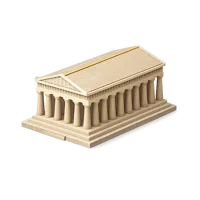 Amber Parthenon 3D icon