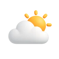 Partly Cloudy 3D icon