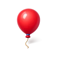 Party Balloon 3D icon