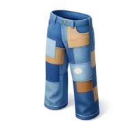 Patchwork Jeans 3D icon