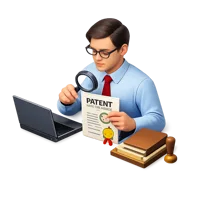 Patent Examiner 3D icon