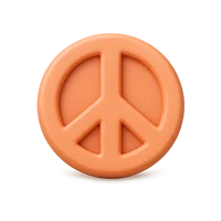 Peace Sign 3D icon