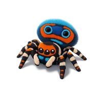 Peacock Spider 3D icon