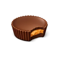 Peanut Butter Cup 3D icon