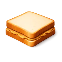 Peanut Butter Sandwich 3D icon
