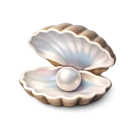 Pearl Oyster 3D icon