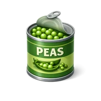 Peas Can 3D icon
