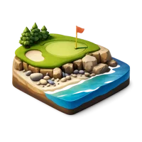 Pebble Beach 3D icon