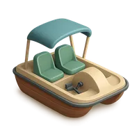 Pedal Boat 3D icon