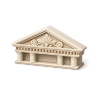 Pediment 3D icon