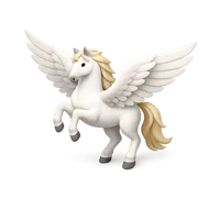 Pegasus 3D icon