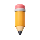 Pencil 3D icon